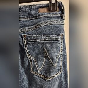 Wrangler Bootcut  Denim Jeans, Size 1/2 X 34